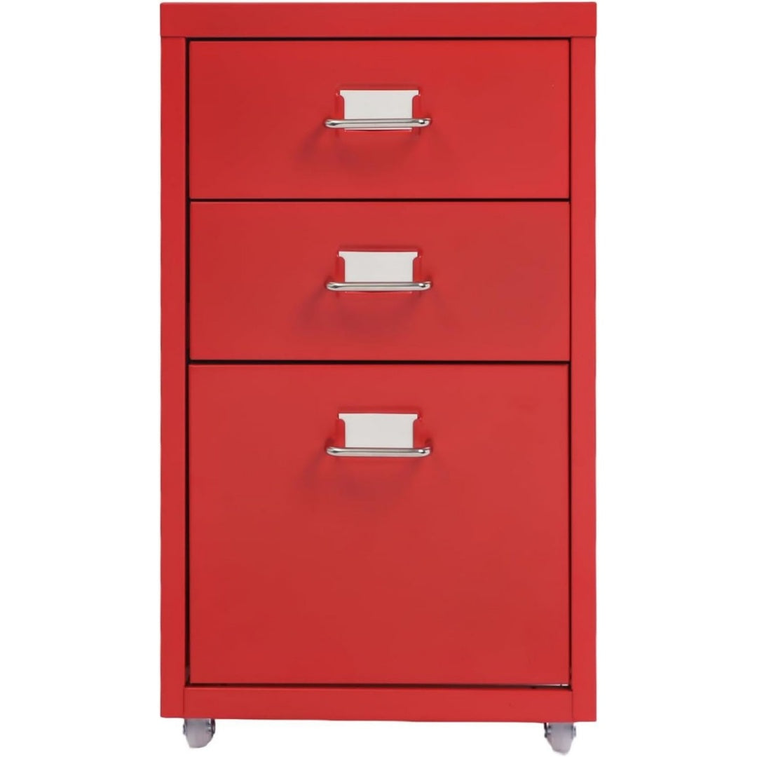 Classeur rouge, fabrication hevea, finition soignee