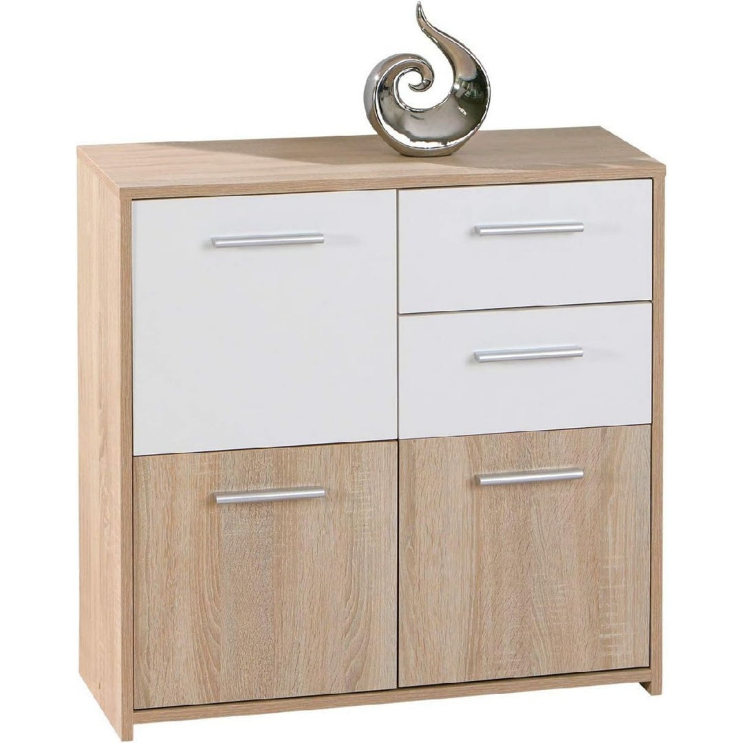 Buffet astucieux laque brillant marron