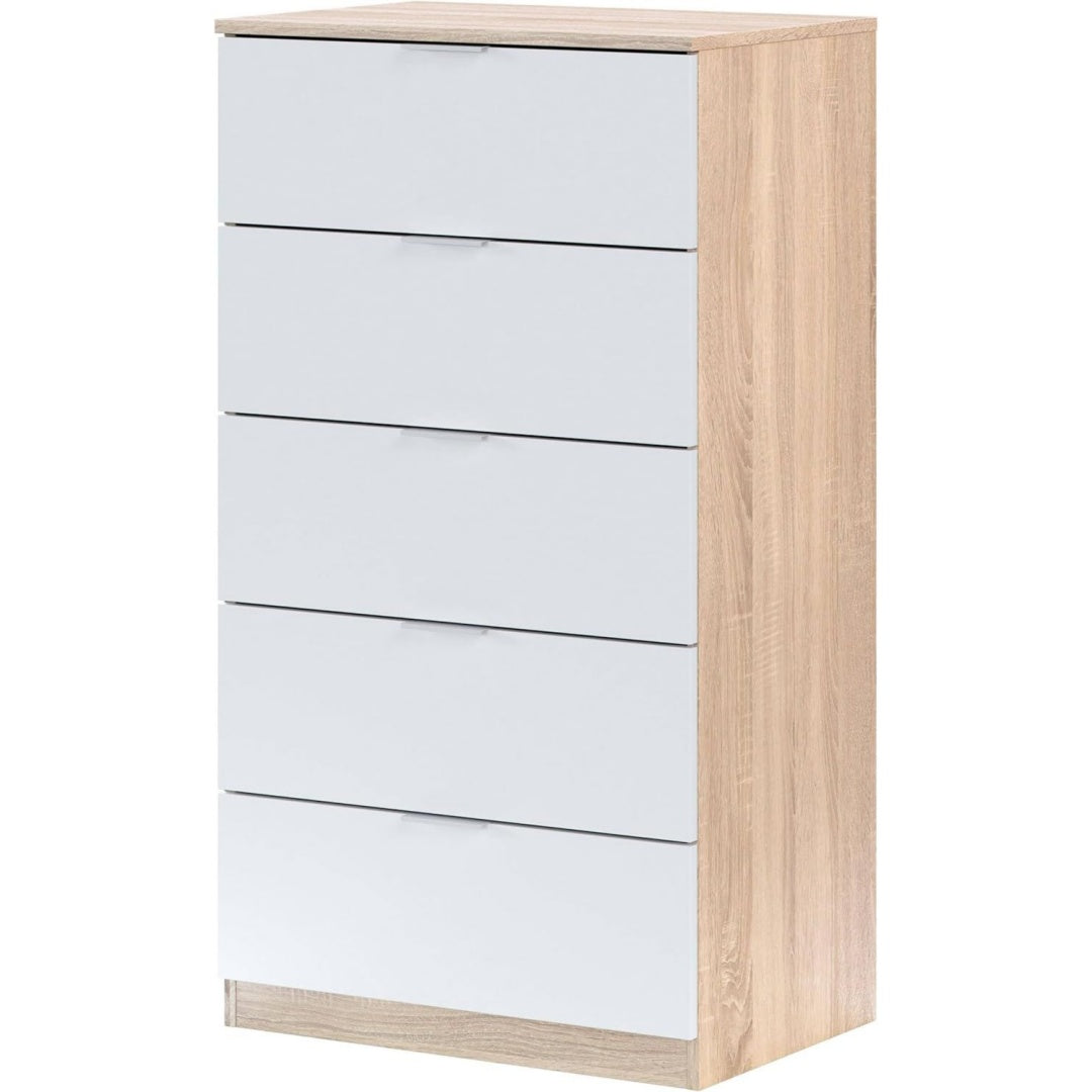 Minimaliste commode gris clair bien pense