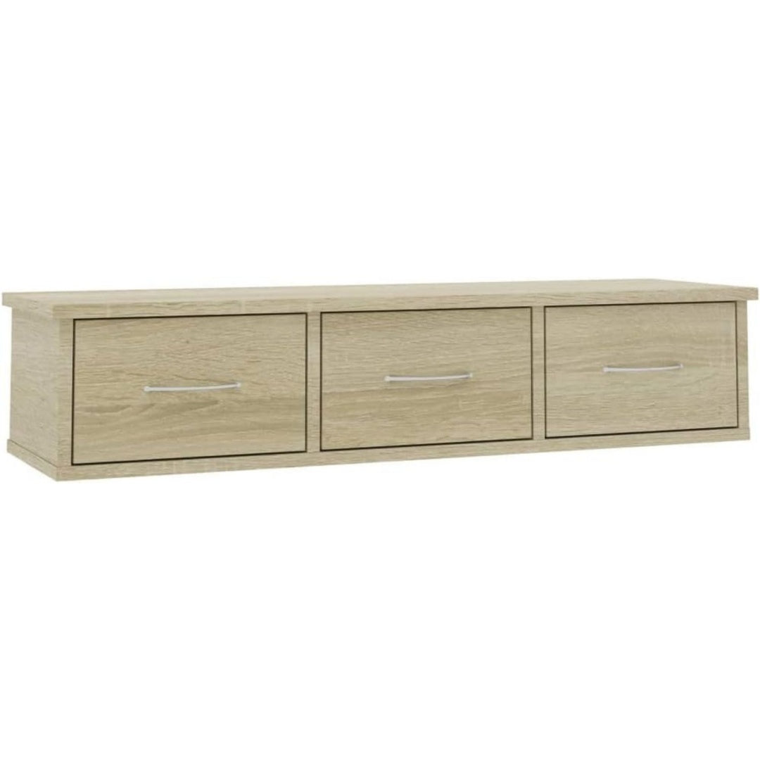 Chaleureux etagere murale creme 88 x 26 x 18.5 cm
