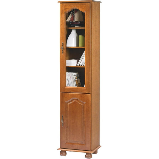 Bibliotheque de rangement marron