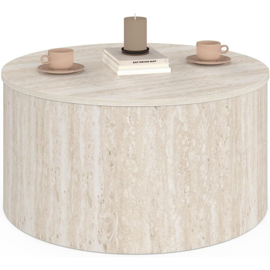 Table basse gris clair, structure metallique ideal pour salon