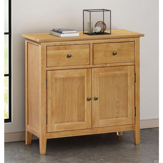 Meuble de rangement marron style moderne, 2 tiroirs & 2 portes