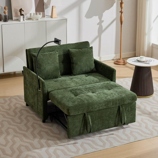 Canape gris avec coussin rembourre 109 x 181 x 59 cm