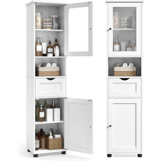 elegante colonne gris clair en verre