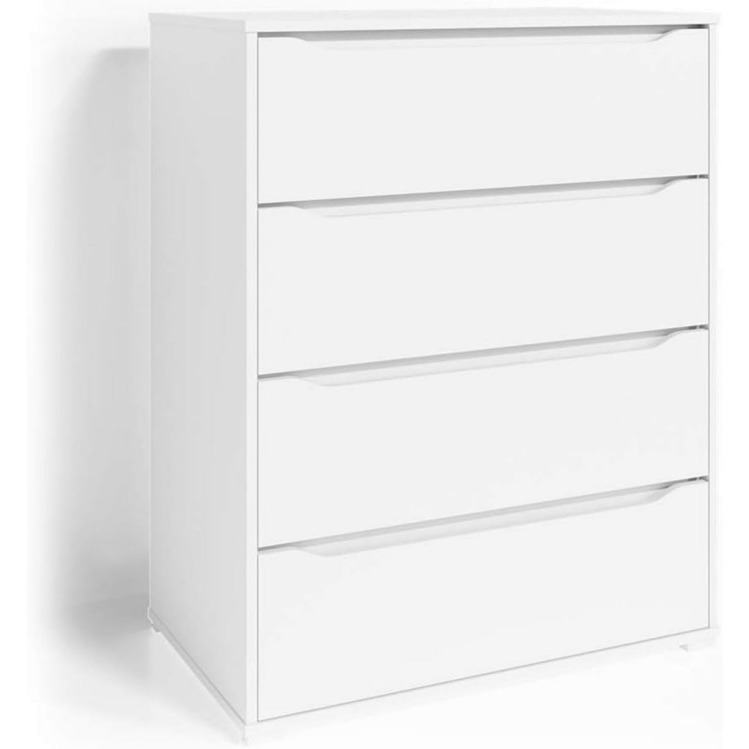 Commode gris clair 48 x 80 x 101.6 cm