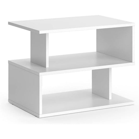 Table basse gris clair design moderne